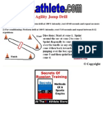 Drill Sheet Agility Jump Drill