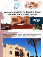Meilleurs Services de Location Fourni Par La Costa Dorada
