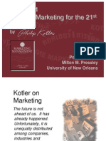 Defining Marketing For The 21 Century: Powerpoint by Milton M. Pressley University of New Orleans