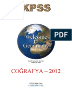 KPSS Cografya-2012