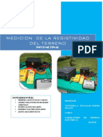 Medición de La Resistividad Del Terreno