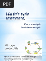 LCA (Life-Cycle Assessment)