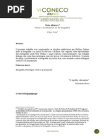 DOIS OLHARES (no modelo de formatação com mini-currículo)