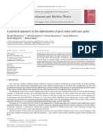 A Practical Approach To The Optimization of Gear Trains With Spur Gears