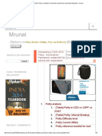 [Answerkey] CDS-2014_ Polity, Constitution, Parliament Related MCQs Solved With Explanation - Mrunal