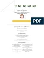 Codigo de Bioetica para El Personal Relacionado Con La Salud Bucal PDF