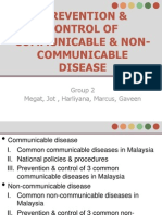 01 - Prevention & Control of Communicable & Non-Communicable Disease
