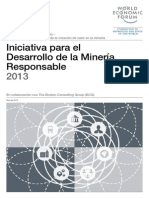 Iniciativa para El Desarrollo de La Mineria Responsable 2013