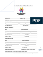 Around The Clock Childcare LTD Enrollment Form-12rie