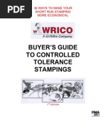BUYER’S GUIDE TO CONTROLLED TOLERANCE STAMPINGS