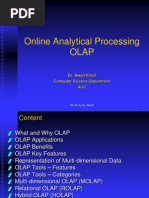 Online Analytical Processing Olap: Dr. Awad Khalil Computer Science Department AUC