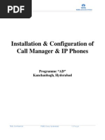 Installation & Configuration CME & IP Phone