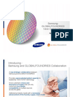 Samsung Globalfoundries 14nm Collaboration Final