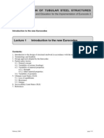 CIDECT Introduction To The New Eurocodes