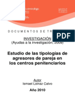 Estudio de Agresores de Pareja en Pacientes Penitenciarios