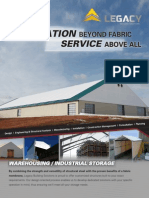 Fabric Warehouse Industrial Storage