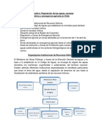 Regulacion de Aguas Escasez Hidrica y Emergencia Agricola