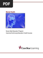 Mental Health Course