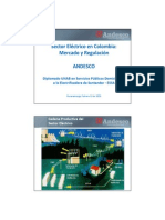Andesco - Sector Eléctrico en Colombia - Mercado y Regulación