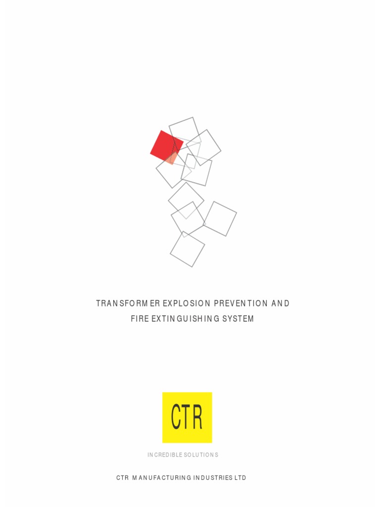 CTR Transformer Fire Prevention System | PDF | Relay | Transformer