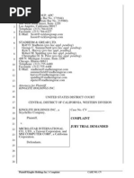 Kinglite Holdings v. Micro-Star International Et. Al.