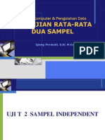 Materi 5 Pengujian Rata-Rata Dua Sampel