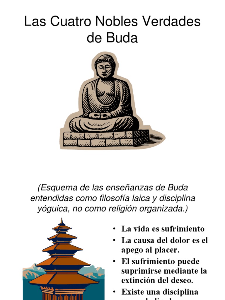 Álbum de graduación cristiandad Ataque de nervios 4 Nobles Verdades Del Budismo | PDF