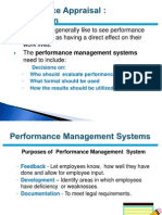 Performance Apprisal HRM