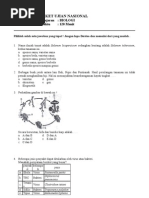 Soal Un Biologi Kls Xii Ipa (Lat 1)