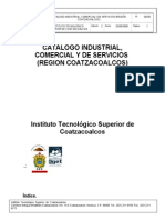 Catalogo Industrial Region Coatzacoalcos