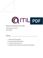 Prueba Itil v2011