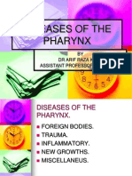 Diseases of The Pharynx: BY DR Arif Raza Khan Assistant Professor E.N.T. K.T.H
