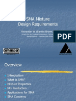 SMA Mixture Design Requirements: Alexander W. (Sandy) Brown, P.Eng