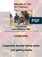 Leadership in the 21st Century