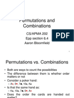 11 Permutations and Combinations