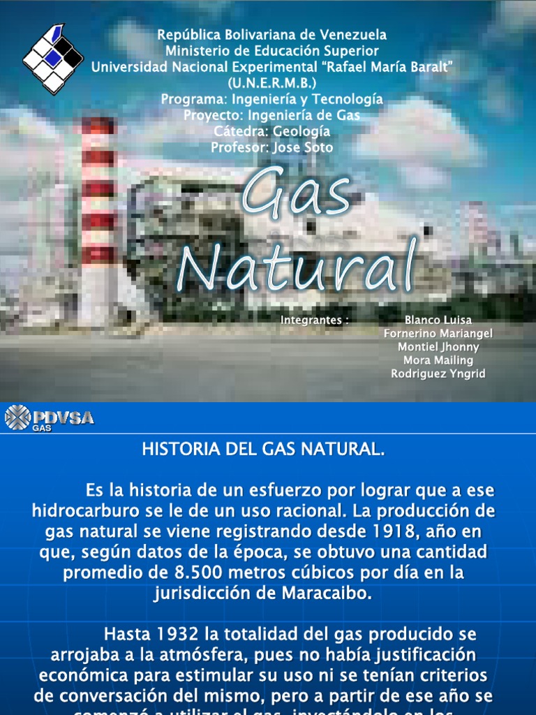 Historia y Formación del Gas Natural | PDF | Depósito de petróleo ...