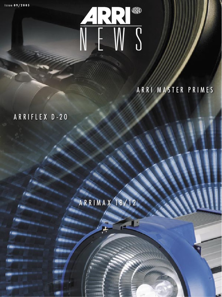 2005 09 ARRI News E | PDF | Lens (Optics) | Camera Lens