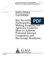 INFLUENZA PANDEMIC - United States Government Accountability Office Report To Congressional Requesters