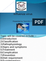 Influenza Virus: Presented by Teck Kim Tie