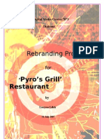 Re-Brend of Restaurant