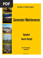 Download Generator Maintenance by Pablo Gaspar DAgostini Amengual SN219535329 doc pdf