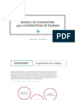 Modelo de Consultoria para Cooperativas de Trabajo