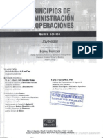 Administracion de Operaciones, Principios - Jay Heyzer y Barry Render