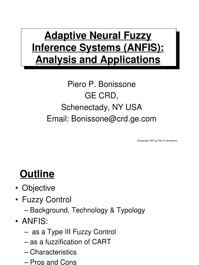 Adaptive Neural Fuzzy Inference Systems (ANFIS) : Analysis and ...