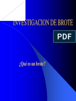 Investigacion de Brote