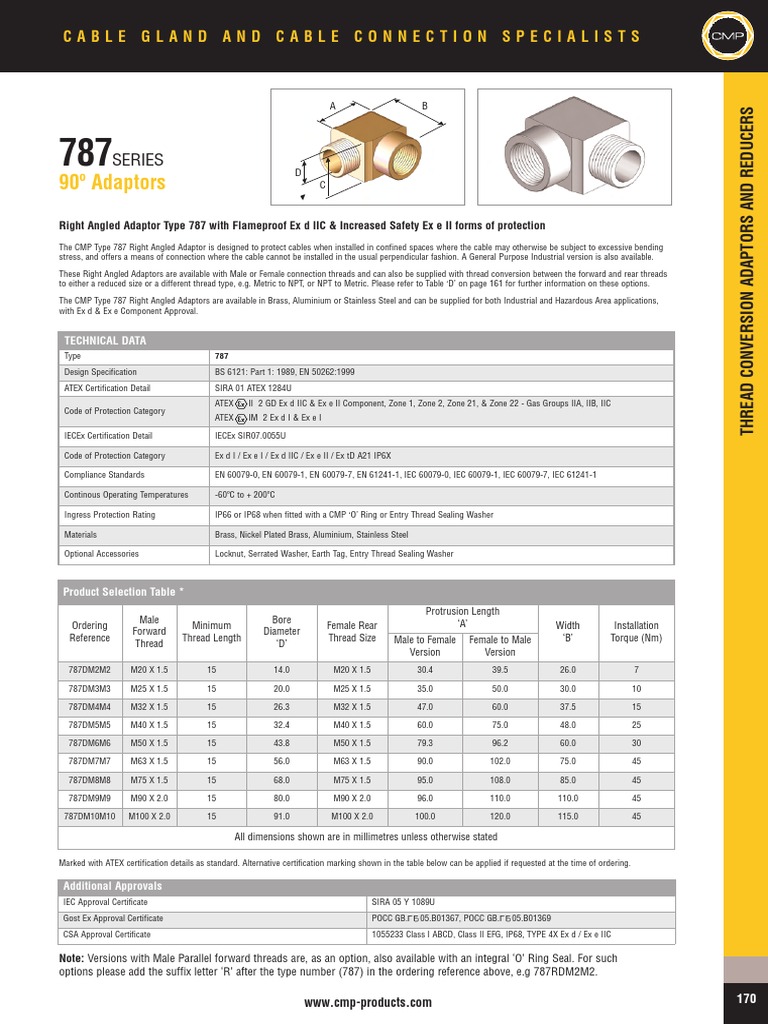 90º Adaptors: Series | PDF