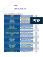 Rateios de 2014 - Apostilas e Vídeo Aulas