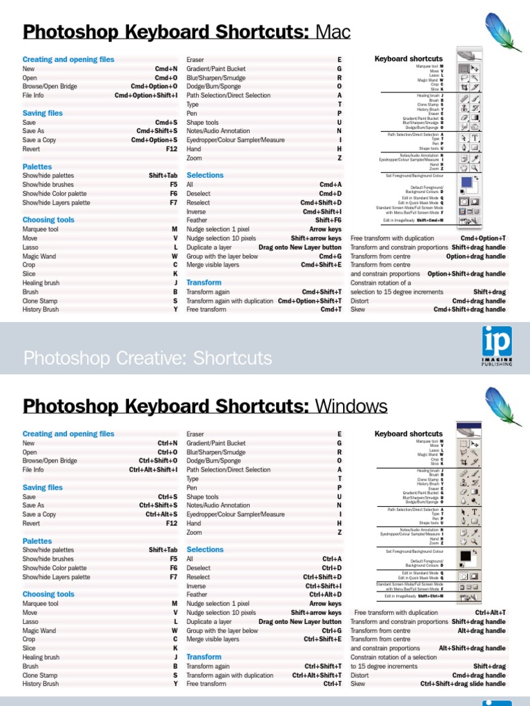 Keyboard Shortcuts Mac PDF Adobe Ibm Pc Compatibles