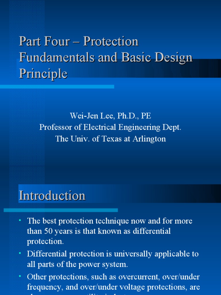 Power System Protective RelayingPart Four PDF Analog To Digital
