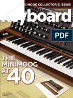 Keyboard Magazine - Moog Collectors Issue Oct 2010